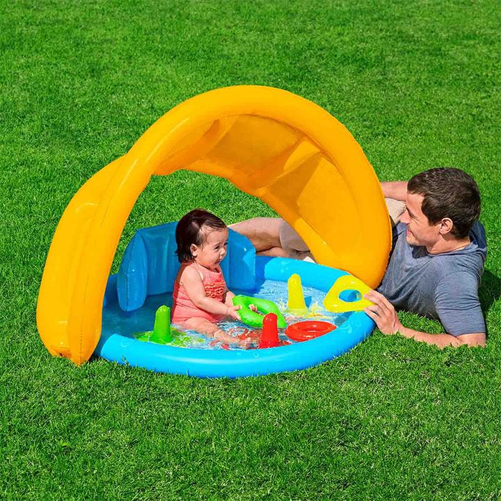 Produktbild Bestway Pool mit Dach, Rückenlehne und Sortierer