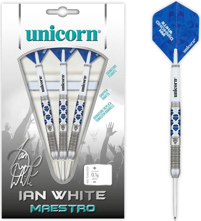 Unicorn Ian White Maestro Phase 2 Steel Darts 1 Satz (23 g)