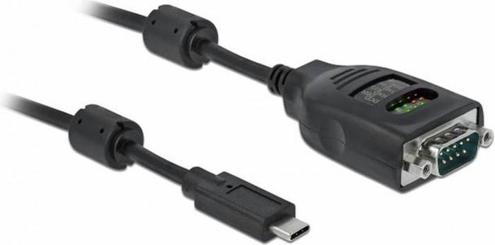 Delock Adattatore da USB Type-C™ a seriale DB9 con tester RS-232 a 9 LED (2 m)