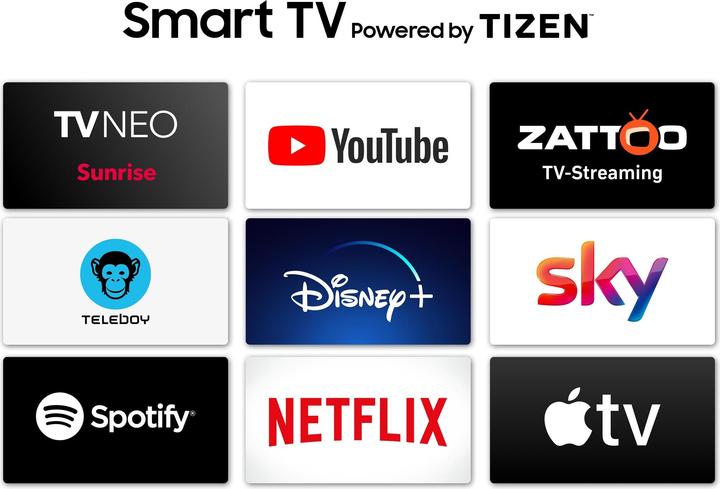 Produktbild Samsung QE43Q60D (43", Q60D, QLED, 4K, 2024)