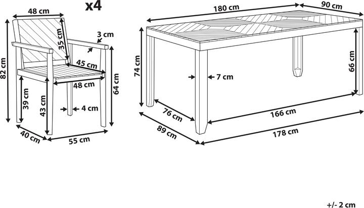 Produktbild Beliani Baratti (0 cm)