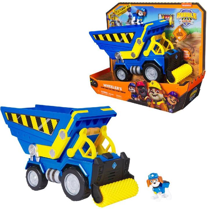 Immagine prodotto Spin Master Paw Patrol Rubble e Crew Wheeler Deluxe Truck