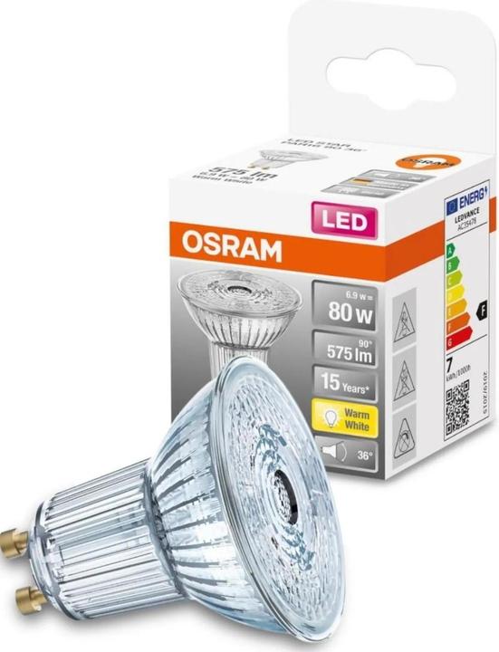 Produktbild Osram Led Star Par16 (GU10, 6.90 W, 575 lm, 1 x, F)
