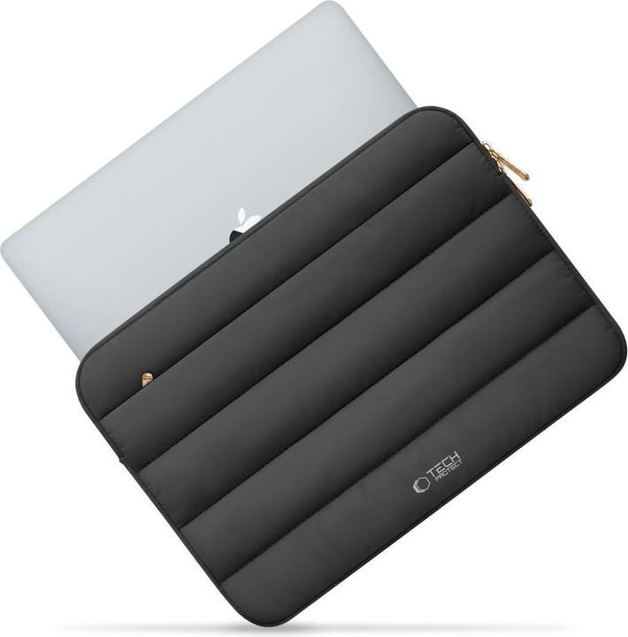 Produktbild Tech-Protect Tech-Protett Fluffy Laptoptasche 13-14 – Schwarz (14")