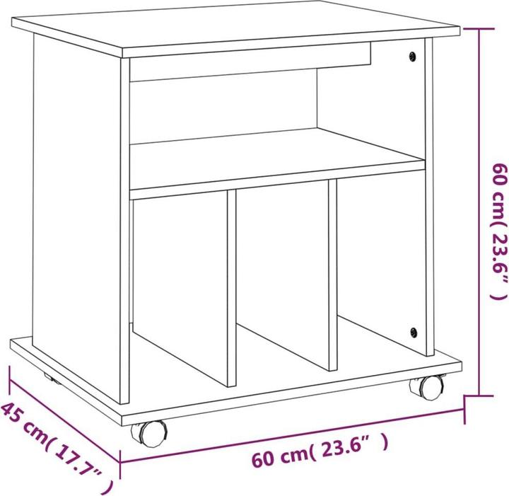 Produktbild VidaXL Noela (60 x 45 x 60 cm)