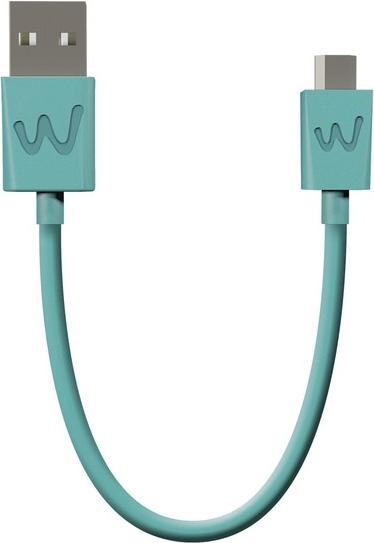 Image du produit Wiko CABLE USB/MICRO-USB 20CM BLEU (0.20 m, USB 2.0)