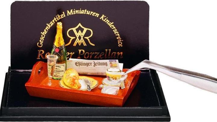 Produktbild Reutter 001.457/6 - Sektfrühstück, Miniatur