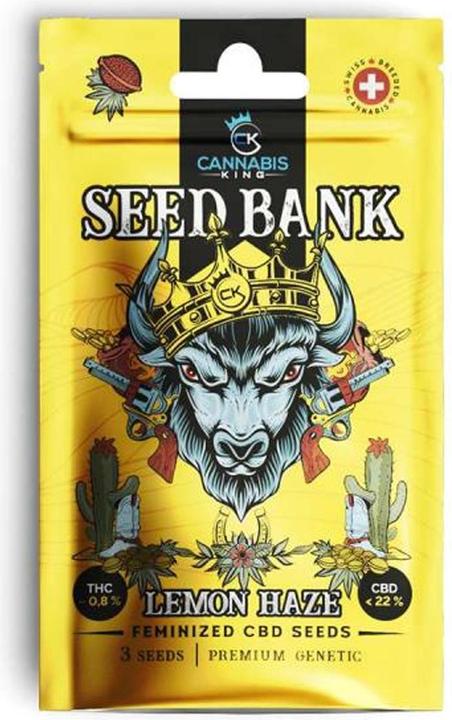 Cannabis King Lemon Haze Seeds 3pcs (Pflanzensamen)