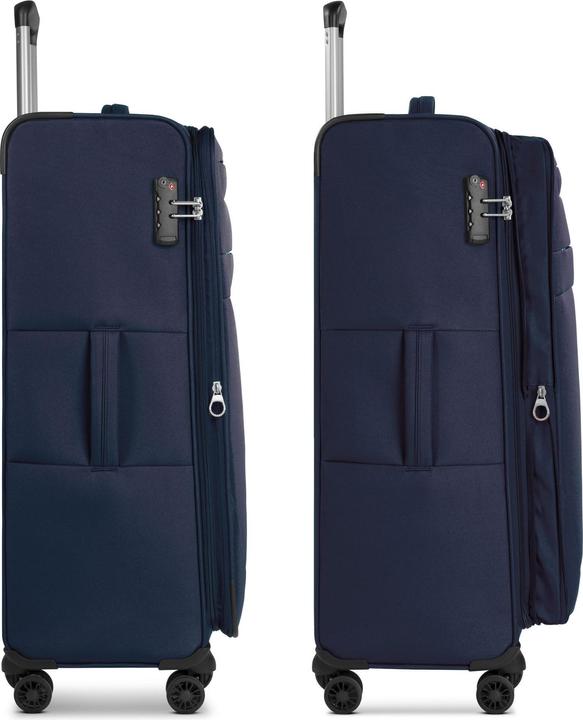 Produktbild Worldpack Chicago 4 Rollen Trolley L 78 cm mit Dehnfalte (95 l, XL (ab 115l))