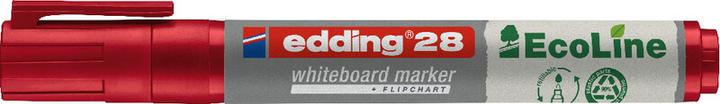Image du produit Edding Marqueur pour tableau blanc 28 EcoLine (Rouge, 3 mm, 1 x)