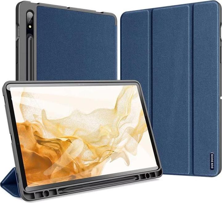 Dux Ducis Domo Tablet Cover with Multi-Angle Stand and Smart Sleep for Samsung Galaxy Tab S7 (Galaxy Tab S7, Galaxy Tab S8)