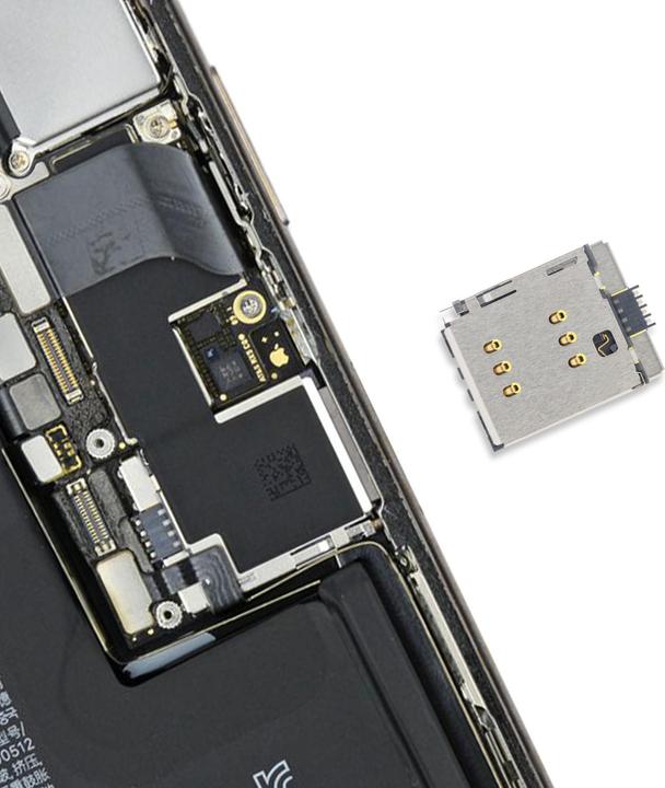 Produktbild Clappio SIM Kartenleser Ersatzteil (iPhone XS)