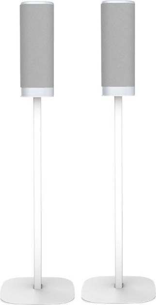 Actual product image Cavus CSHKCSB SET Harman Kardon Citation Surround Standaard Speakerstands Wit (Wall installation, Height-adjustable)