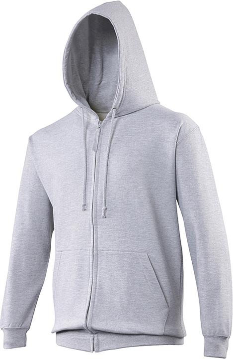 Actual product image Awdis Hooded jacket Hooded pullover Hoodie with zip (S)