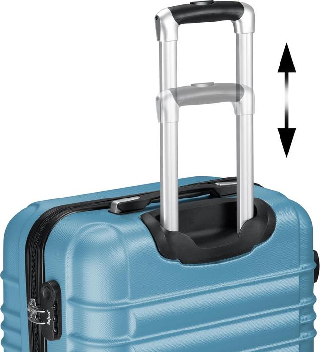Produktbild Zelsius 4-tlg. Hartschalenkoffer Set (Handgepäck (bis 50l), M (50 - 90l), L (90 - 115l))