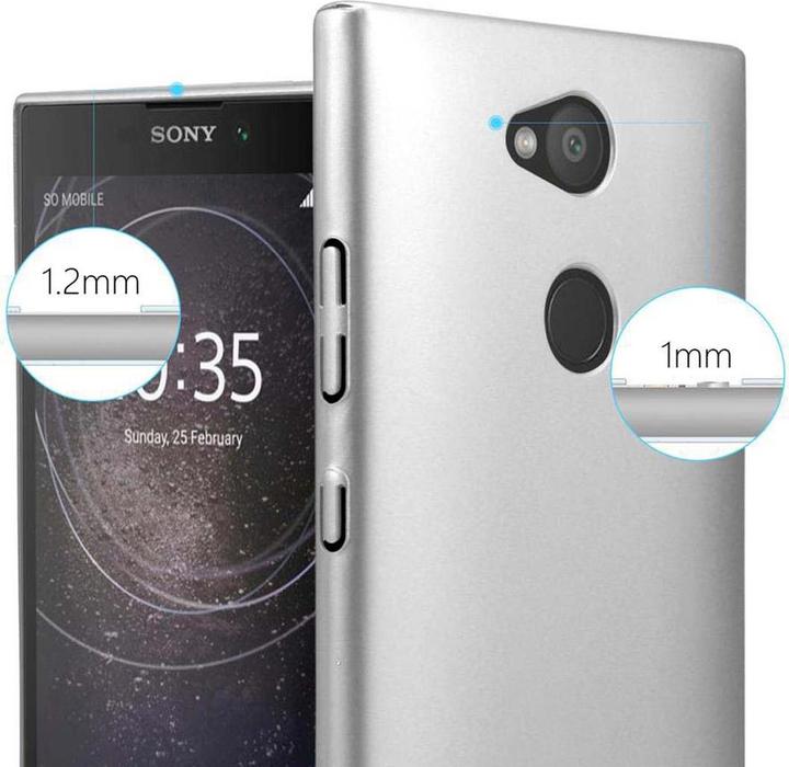 Actual product image Cadorabo Hard Cover Matt Metal Cover (Sony Xperia L2)