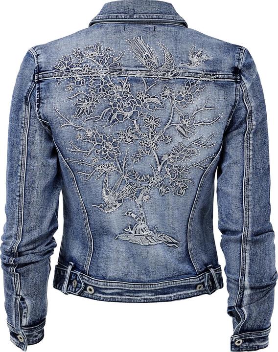 Actual product image Joe Browns LIMITED EDITION Embroidered Denim Jacket (38)