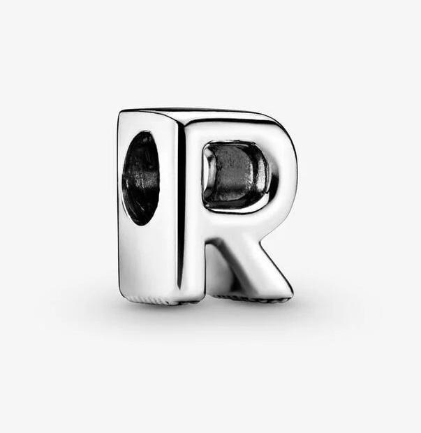 Actual product image Pandora Letter R Charm (Silver)