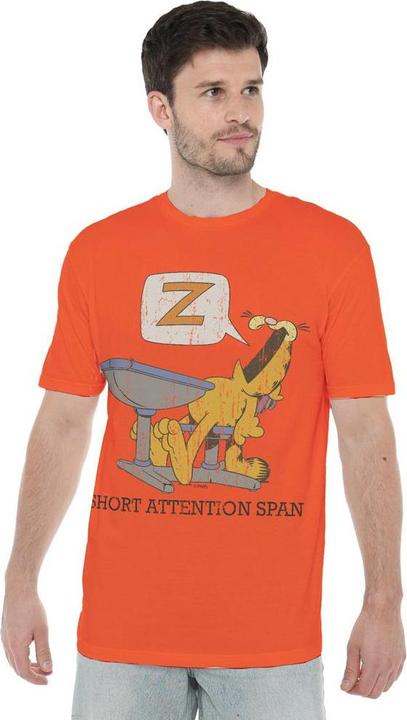 Produktbild Garfield Attention Span TShirt (4XL)