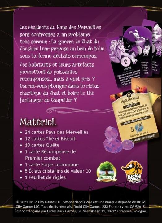 Image du produit Wonderland's War - Folie Eclatante (Français)