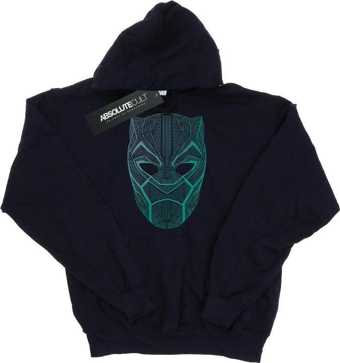 Produktbild Schwarzer Panther Stammesmaske Hoodie (L)