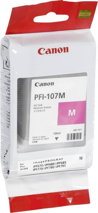 Actual product image Canon Pfi-107m (M)