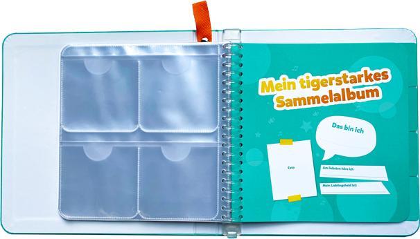 Actual product image Tigermedia scrapbook (German)