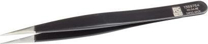 Actual product image Rs Pro ESD epoxy coated tweezers straight 120mm