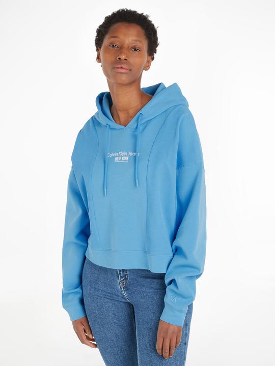 Produktbild Calvin Klein Jeans Rib Insert Interlock Hoodie - 89179 (S)