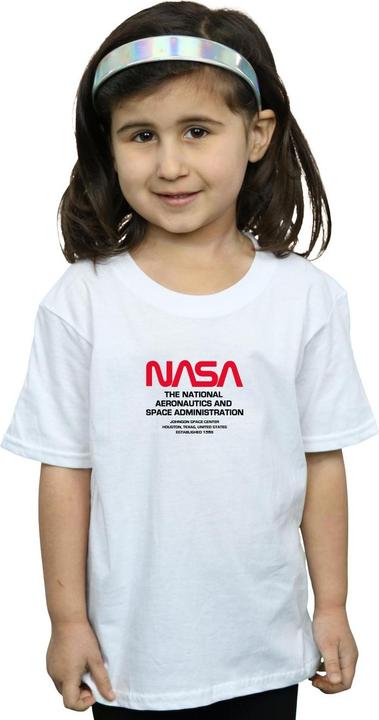 Immagine prodotto Nasa Worm Blurb Maglietta Ragazze (128)