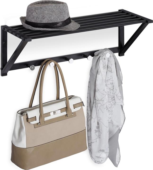 Actual product image Relaxdays Wall coat rack