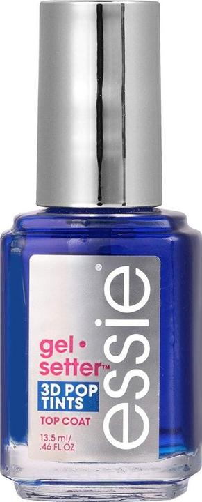 Image du produit Essie Gel-setter 3D Gel Effect Tinted Top Coat - 10 Birds Eye Blue 13.5ml (10 Birds Eye Bleu, Top coat)