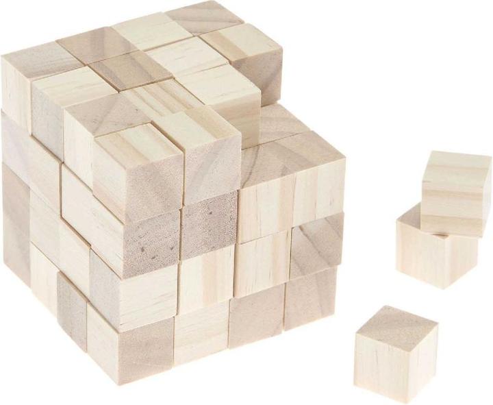 Immagine prodotto Rico Design Cubo di legno 1,5 x 1,5 x 1,5 cm, 6.500607