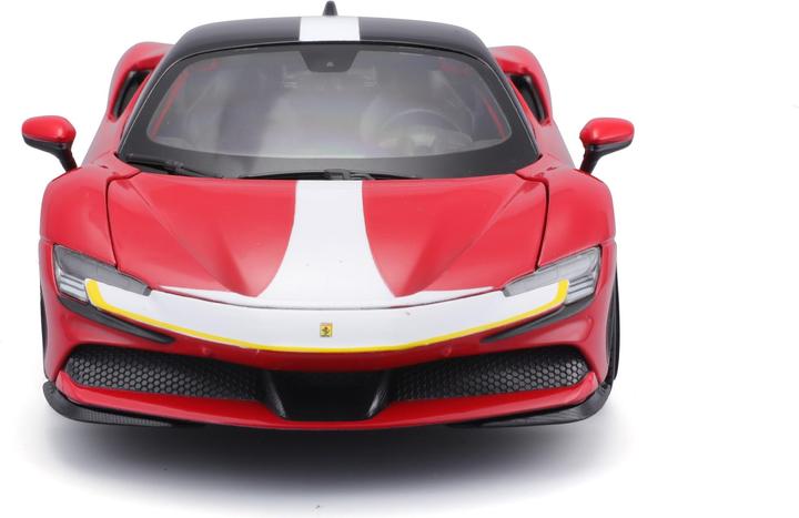 Actual product image Bburago Ferrari Signature SF90 Stradale Fiorano 1/18 red