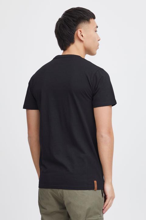 Immagine prodotto Solid Volker T-Shirt A Maniche Corte Maglietta Da Uomo Con Collo Grandad (L)