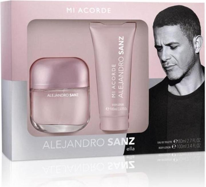 Immagine prodotto Alejandro Sanz MI ACORDE DONNA LOTE 2 pz (Eau de toilette)