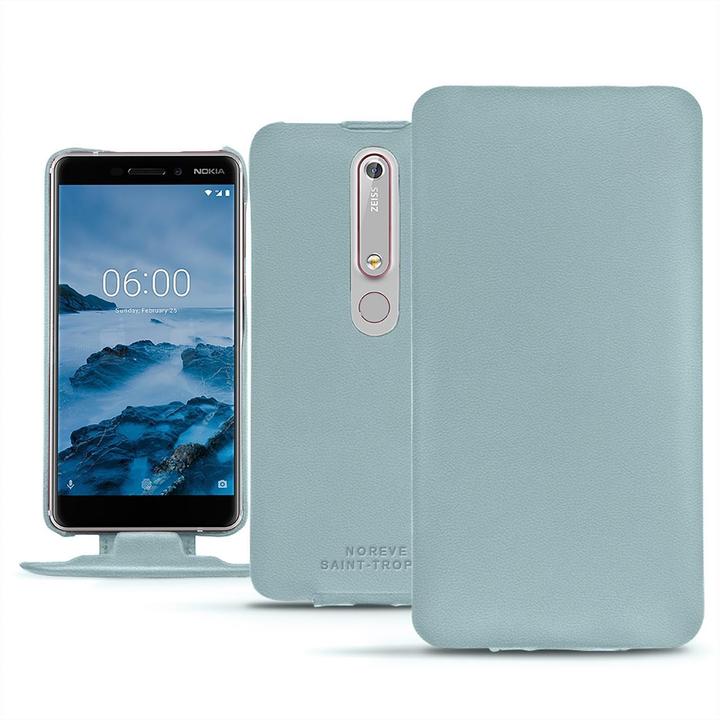 Actual product image Noreve Leather cover vertical (Nokia 6 (2018))