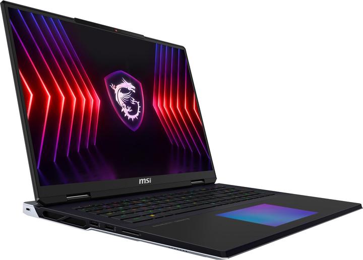 Actual product image MSI Titan 18 HX (18", Intel Core i9-14900HX, 64 GB, 4000 GB, DE)