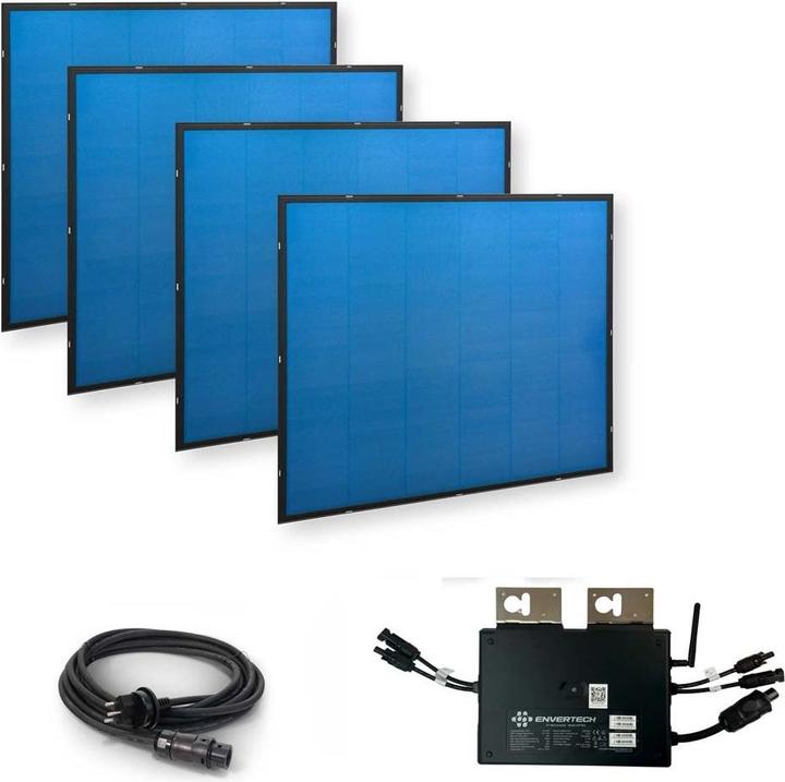 Produktbild Autosolar Balkonkraftwerk Himmelblau (800 W)