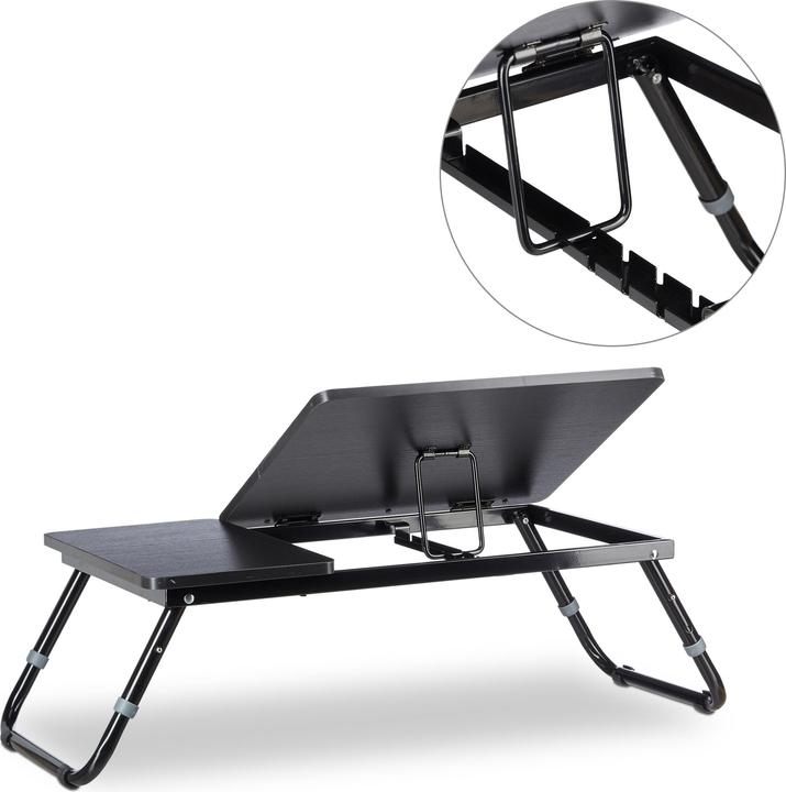 Actual product image Relaxdays Laptop table for bed