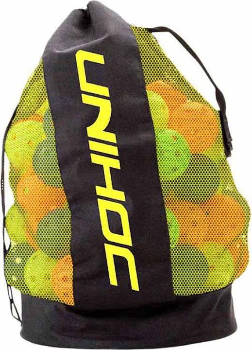 Produktbild Unihoc Balltasche schwarz/neon gelb