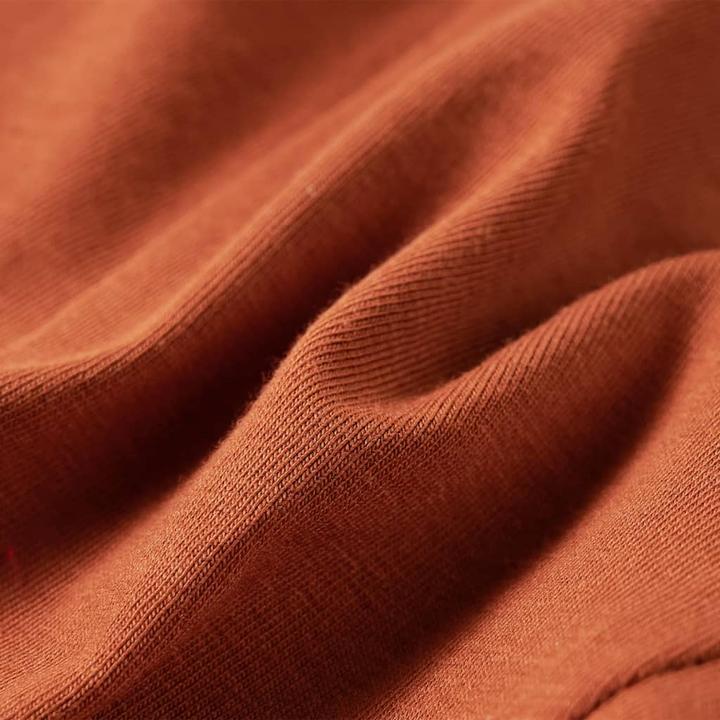 Produktbild VidaXL Kinder-Langarmshirt Cognac 140,Material: 95 % Baumwolle. 5 (140)