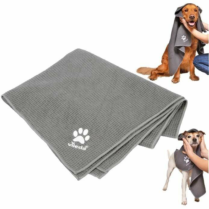 Image du produit Vileda Pet Pro serviette microfibre M (grise, taille M, 45 x 70cm) (45 x 70 cm)