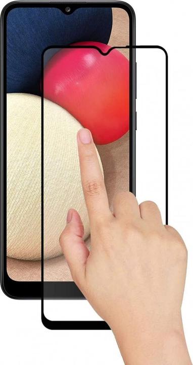 Productafbeelding Screenguard Samsung Galaxy A02s Volledig scherm Beschermende Glas Film 2.5D 9H (1 Stuk, Samsung Galaxy A02s)