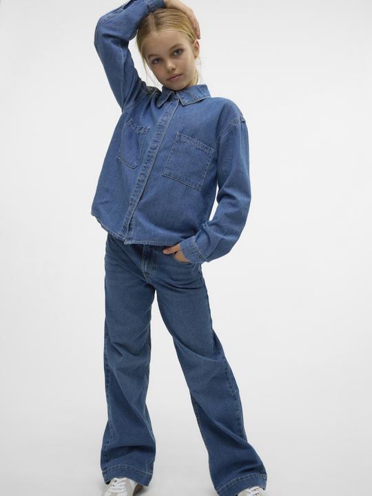 Actual product image Vero Moda VMMAVISE shirt denim shirt (140)