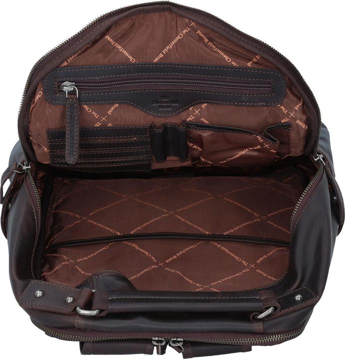 Image du produit Chesterfield Sacs Leren Laptop Rugzak Austin bruin (14 l)