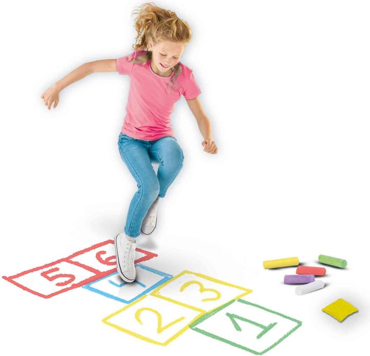 Actual product image Ses Street chalk (Multicoloured, 6 x)