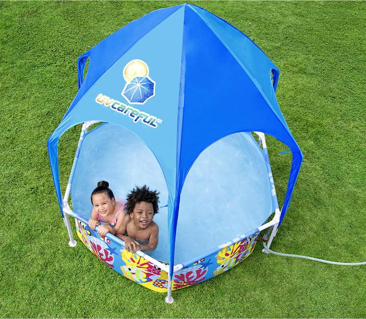 Actual product image Bestway Splash-in-Shade Play Pool 183x51cm