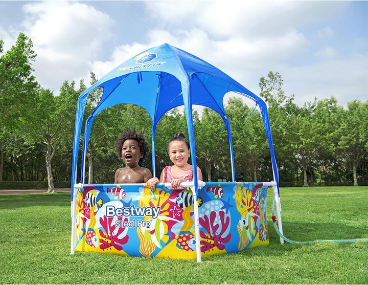 Actual product image Bestway Splash-in-Shade Play Pool 183x51cm
