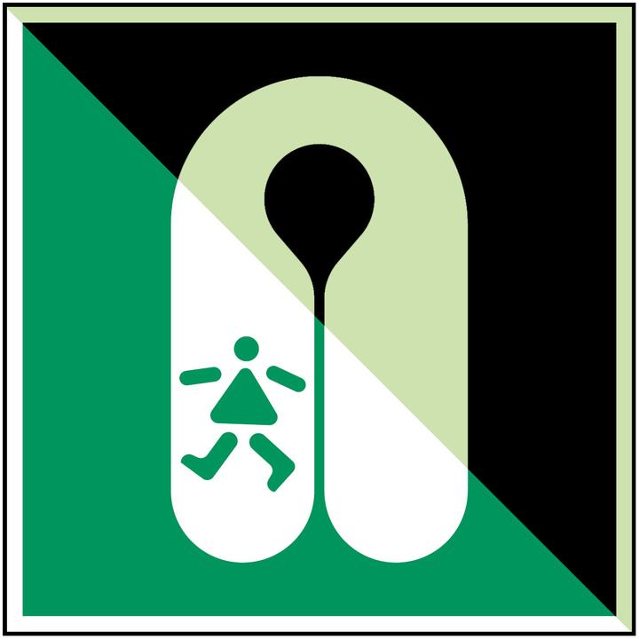 Image du produit Brady Bouclier de sécurité ISO - Gilet de sauvetage pour enfants